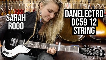 Sarah Rogo playing a Danelectro DC59 12 String at Norman