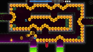 Dash but 1000 Coins | Geometry Dash 2.2 Resimi