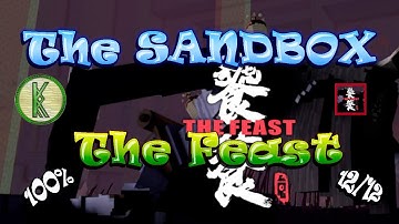The Sandbox The Feast. Прохождение с озвучкой. All Quest 100%. 12/12