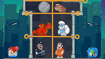 Prison Pin Rescue - All Levels Gameplay Pull Him Out ( Levels 162 - 188 )