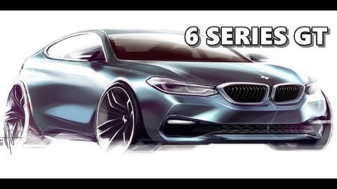 BMW 6 Series GT Design Sketches