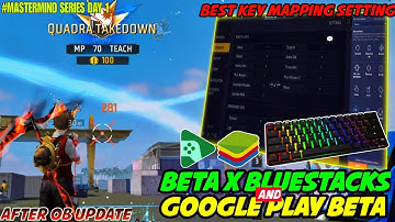 Beta X Bluestacks Key Mapping , Easy Hand Set Advance Level Key mapping | Mastermind Series