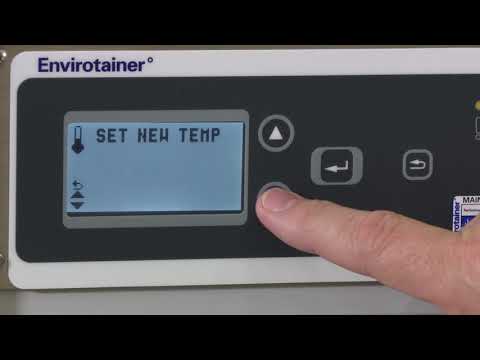 t and e Container Setting Temperature