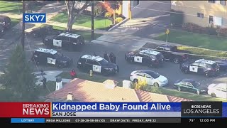 Baby boy abducted by stranger from San Jose apartment found safe; 3 arrested