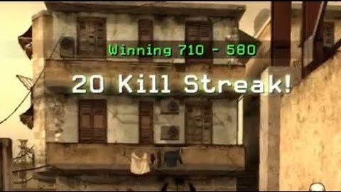 Bored so here is a CoD 4 clip of me getting 20 kills without dying