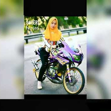 Modifikasi ninja jari jari model cantik hijabers