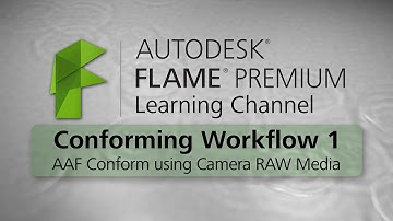Conforming AAF using Camera RAW Media - Workflow 1