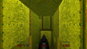 Doom 64 (1997 / N64 / PS4) - Level 29 / Omega Outpost - 1/3 Demon Key