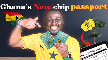 How to Apply for the NEW Ghana e-Passport Online from Anywhere in the World Step-by-Step Guide 2025