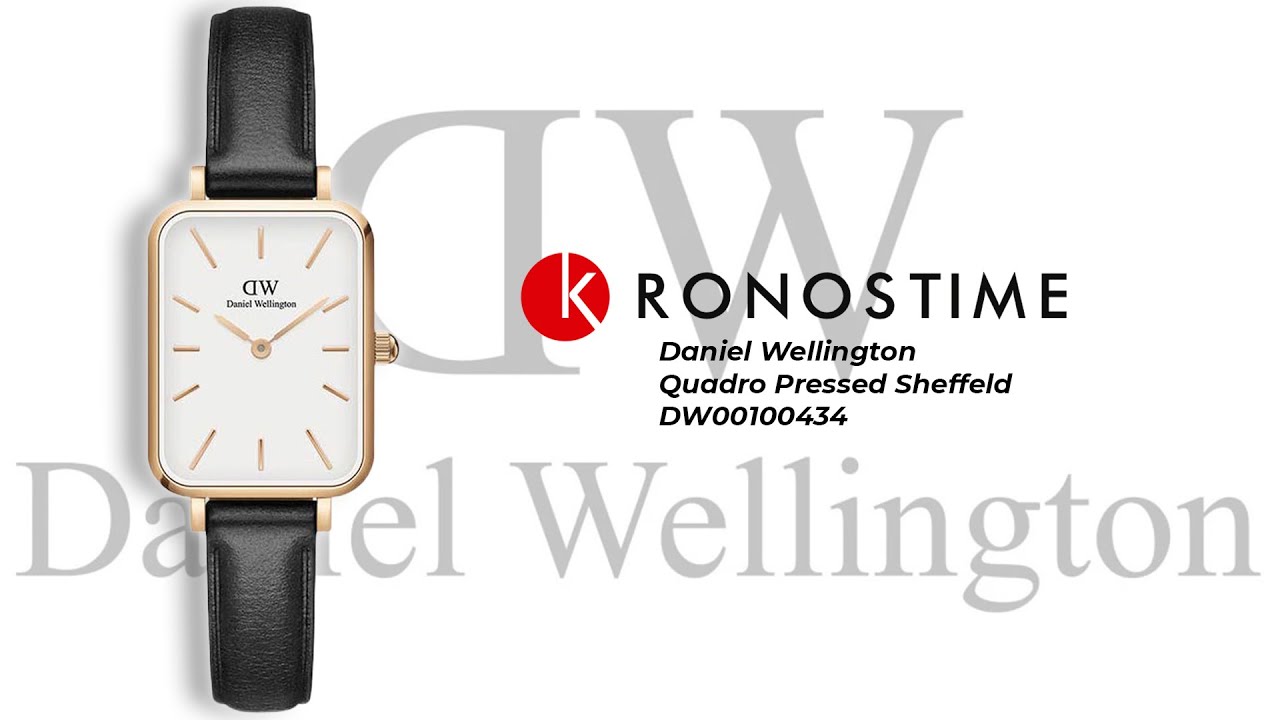 Daniel Wellington Quadro Pressed Sheffeld DW00100434 - KronosTime.RU обзор часов