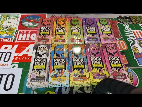 PACKMAN LIVE RESIN + LIQUID DIAMONDS Blue Razzle Runtz Review! - YouTube
