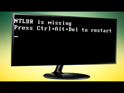 NTLDR is missing Press Ctrl+Alt+Del to restart как исправить