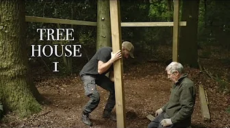 Building a Tree House: Platform & Frame | Cheap DIY Project (PART 1)