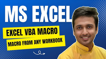 MS Excel Tutorial - VBA Tutorial: Access Your Macro From Any Workbook | Microsoft Excel | YMC HUB