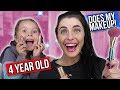 4-YEAR-OLD GIRL DOES MY MAKE UP! *Challenge*