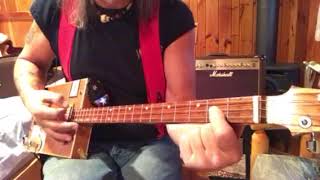 Sweet Home Alabama Lynyrd Skynyrd Lesson Pt 1 On Your Cigar Box Guitar Easy Beginner