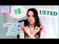 Diferencia TÚ vs. USTED  || Aprender español online || Maria Español