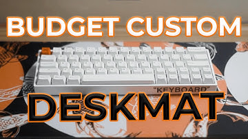 a GAMING MOUSEPAD to INSTANTLY UPGRADE YOUR SETUP