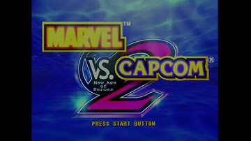 Sega Dreamcast - Marvel vs Capcom 2: New Age of Heroes