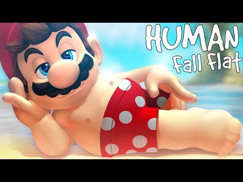 Видео: МАРИО УРОВЕНЬ И УГАР С ДРУЗЬЯМИ - HUMAN: FALL FLAT (УГАР, СМЕШНЫЕ МОМЕНТЫ)