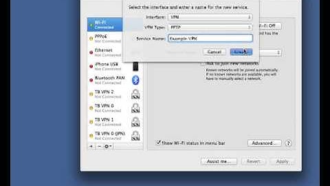 How to Configure a VPN Connection in MAC OS X