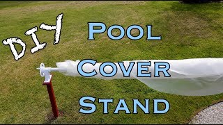 DIY Pool Cover Reel STAND for Hydrotools 52000 (by Swimline) 