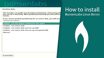 How to install BunsenLabs Linux Boron