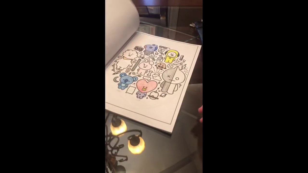 Download Coloring in my BTS Colring Book part 2 - YouTube