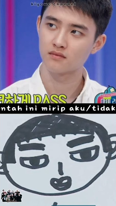 Kyungsoo kalo gambar wajah member begini 😁 #exo