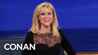 Conan Accidentally Crashed Reese Witherspoon's Wedding Weekend - CONAN on TBS