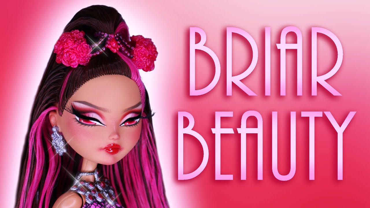 Restauração boneca Ever after high Briar beauty #restaurandobonecas #