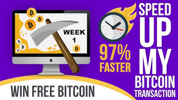 Weekly Giveaway - 0.001 BTC - Week 1 - Accelerate My Bitcoin Transaction