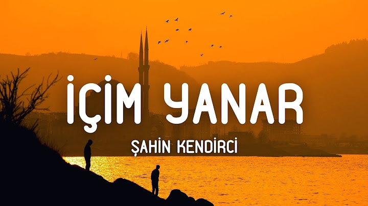 Şahin Kendirci - İçim Yanar (Sözleri/Lyrics)