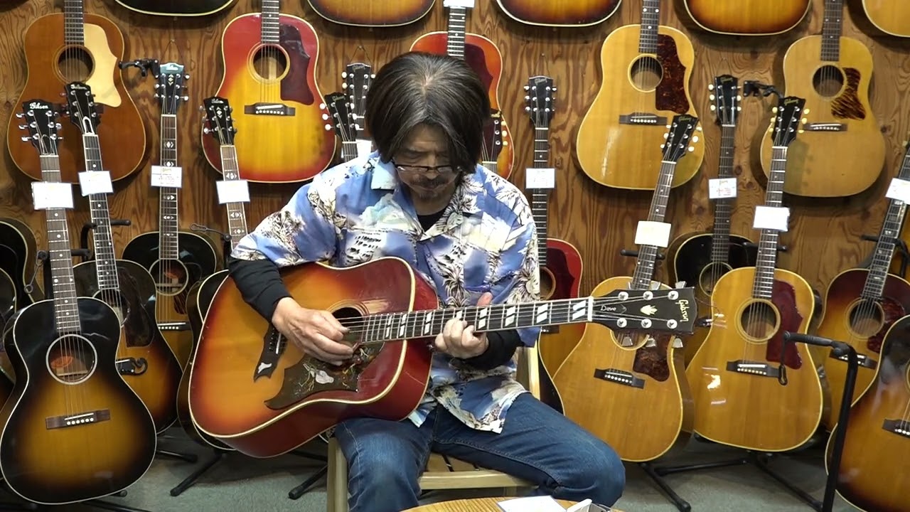 GIBSON DOVE CS 1974 - YouTube