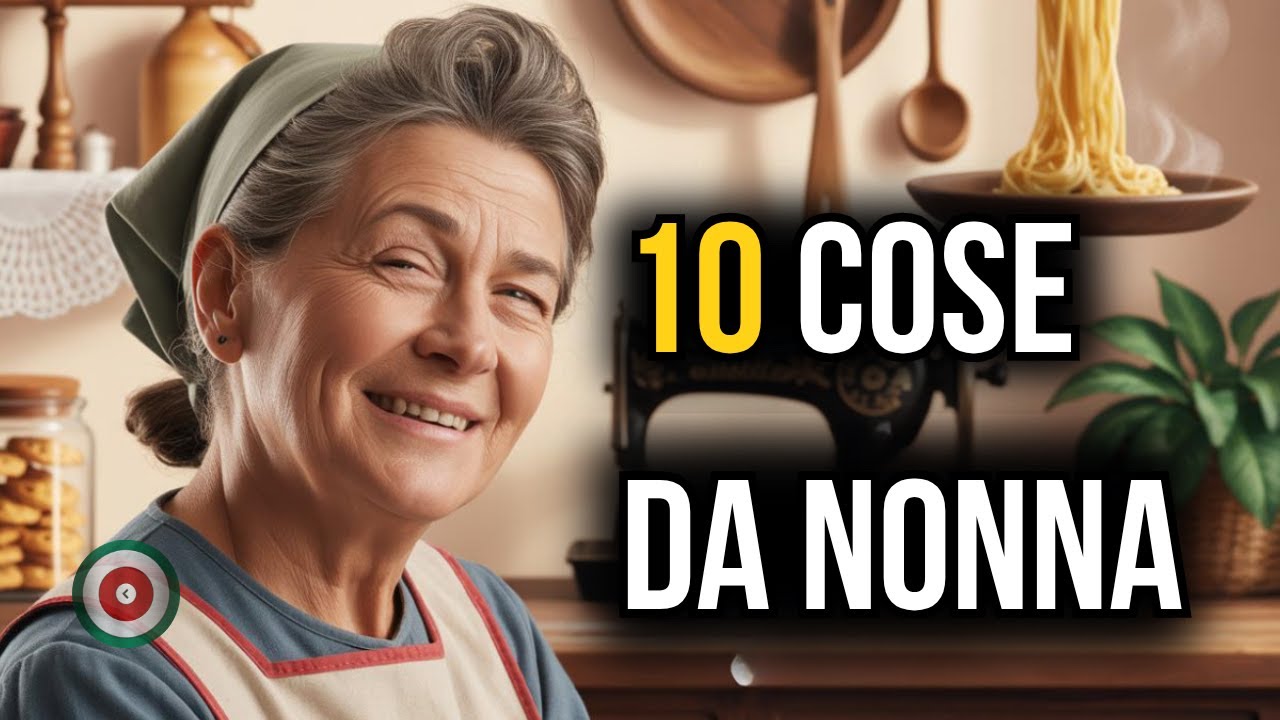10 COSE da Nonna: l’ICONA ITALIANA che tutti amiamo! [Tradizione e Segreti]