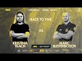 Kristina Tkach vs Marc Bijsterbosch | Group Five | Predator Championship League Pool