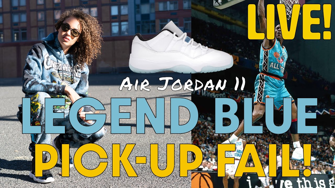 AIR JORDAN 11 LOW LEGEND BLUE 