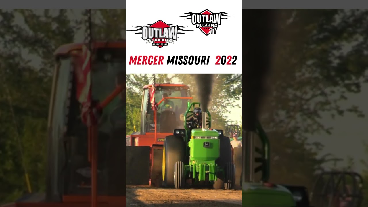 "Revving Up the Fun: Tractor Pulling with the Outlaws in Mercer, Missouri!"