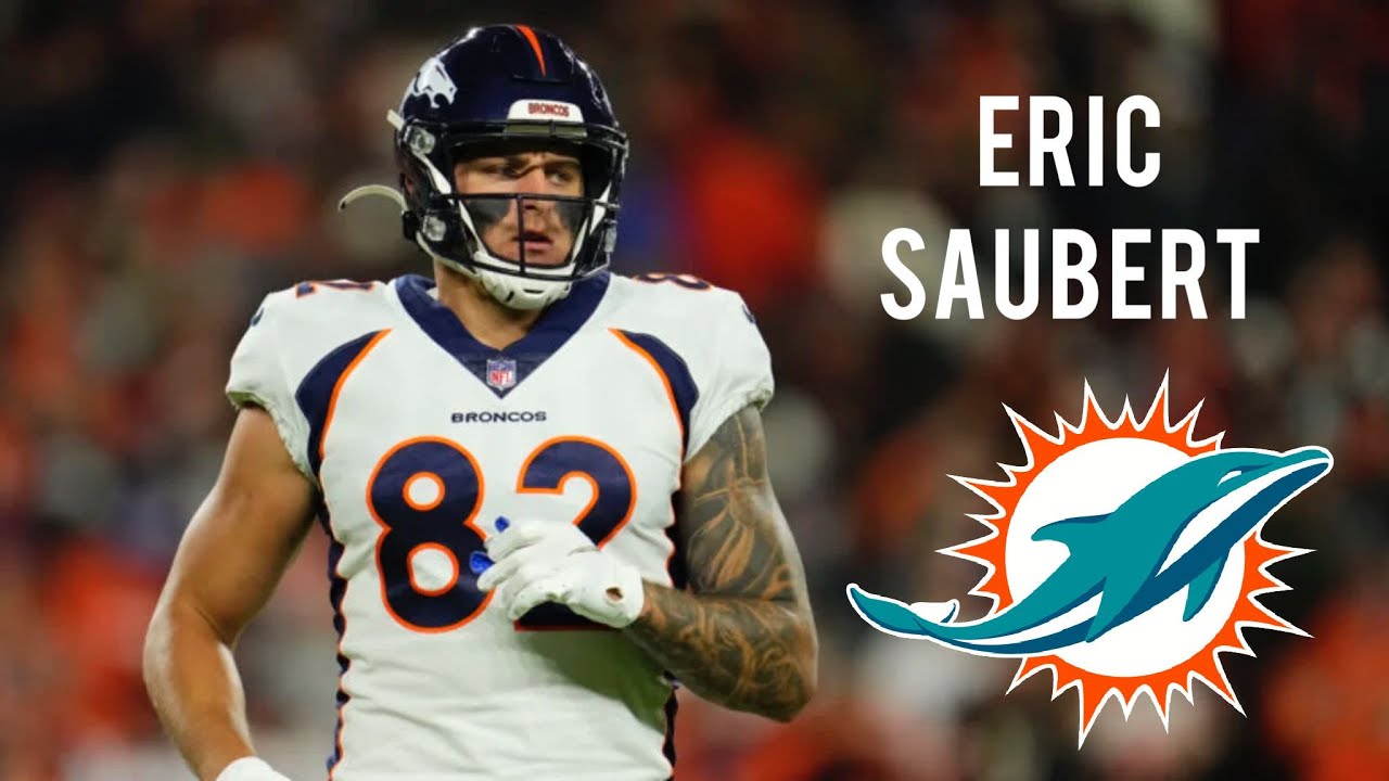 Saubert Eric Saubert || 2022-23 Highlights || Miami Dolphins TE - YouTube