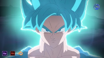 2D Animation with 3D background