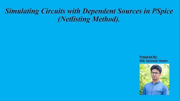 Simulating Circuits with Dependent source netlisting