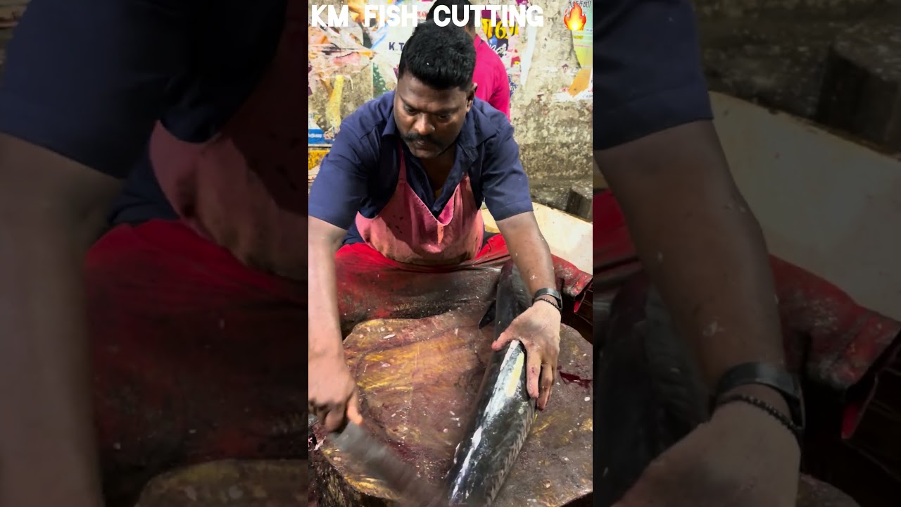 KASIMEDU 🔥 SPEED SELVAM FISH CUTTING VIDEO 