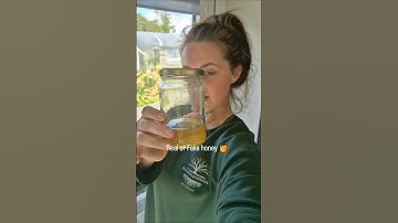 Real honey test 🍯