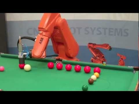 ABB Robot Playing Snooker