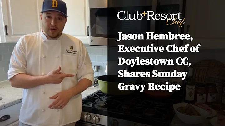 Jason Hembree, Executive Chef of Doylestown CC, Sh...