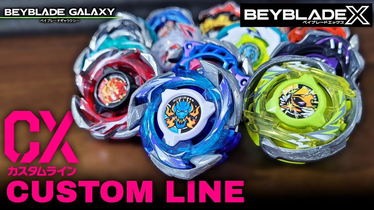 Expanded customization in the third line of Beyblade X - CX Line