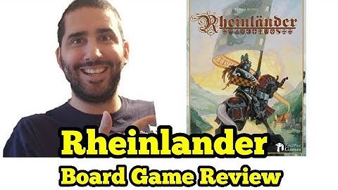 Rheinlander Board Game Review