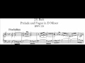 J S Bach BWV 539 Praeludium D Moll D Minor 