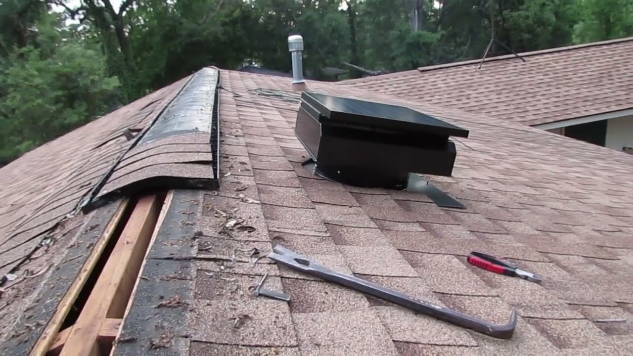 Where should you install a Solar Roof Attic Fan Ridge Vent vs Powered