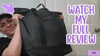 #ad Premium Jumbo Insulated Cooler Bag: Black Food Delivery Bag Review screenshot 3